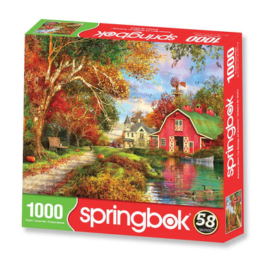 SPRGBK Autumn Barn 1000 Piece Puzzle