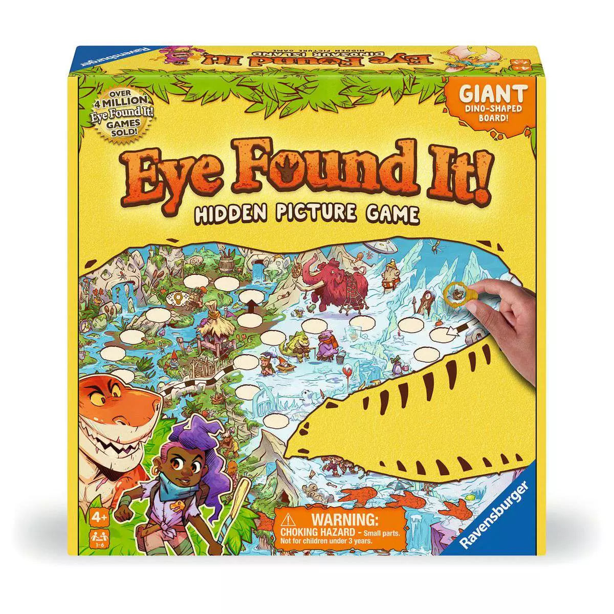 Eye Found It! Dinosaur Island Board Game