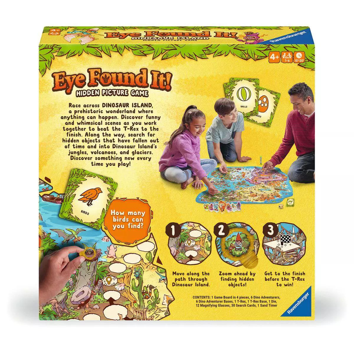 Eye Found It! Dinosaur Island Board Game