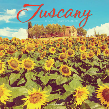 Tuscany 2026 Wall Calendar