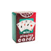 Mini Playing Cards - Red, Yellow, Green, or Blue (Single Deck)