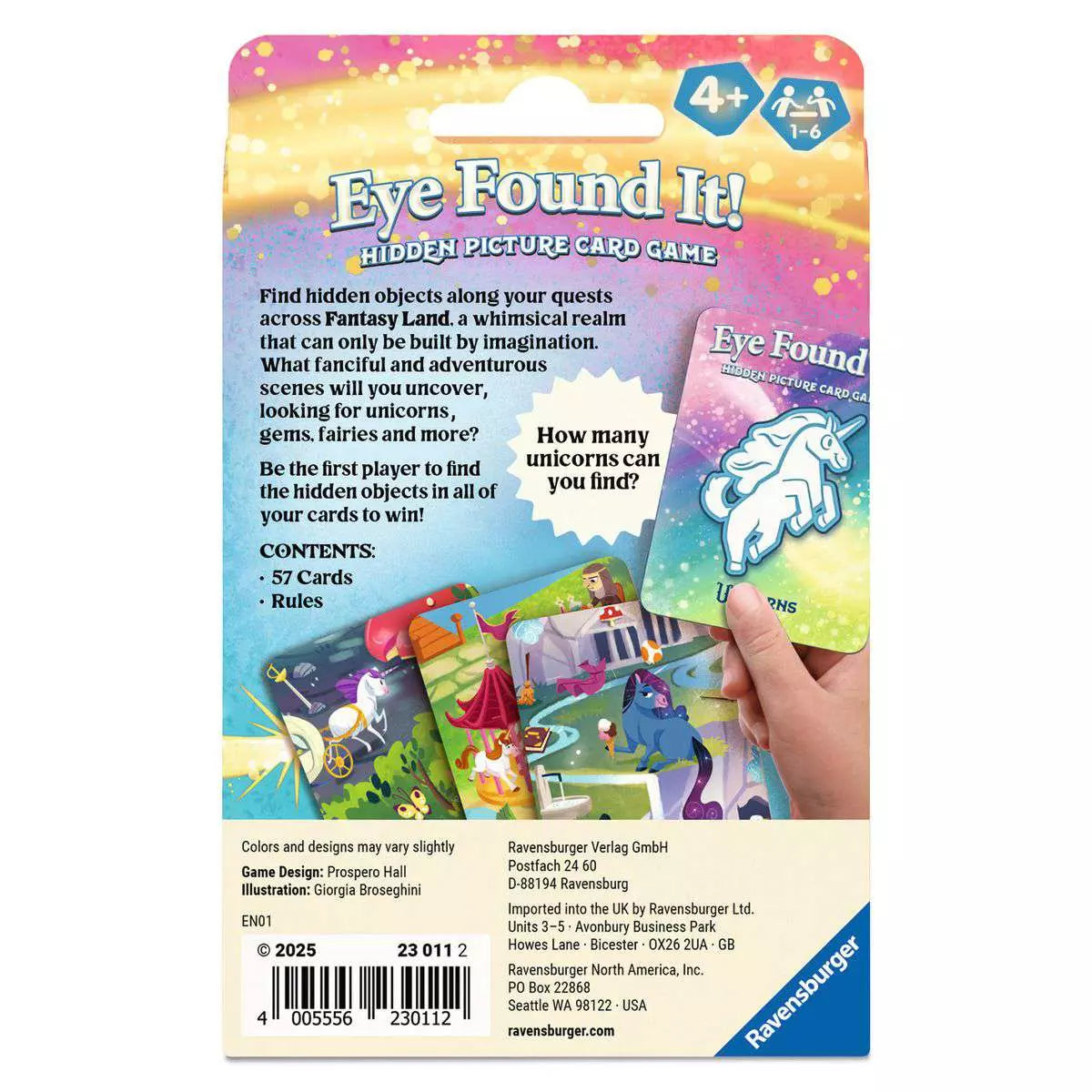 RAV Eye Found It! Fantasy Hidden Picture Card Game