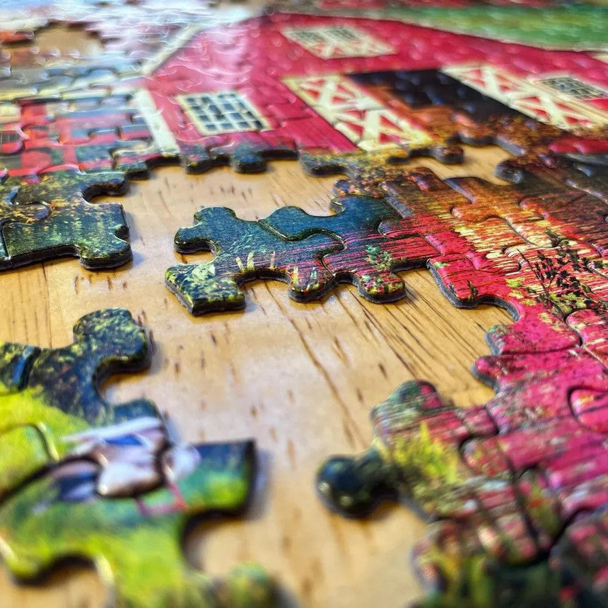 SPRGBK Autumn Barn 1000 Piece Puzzle