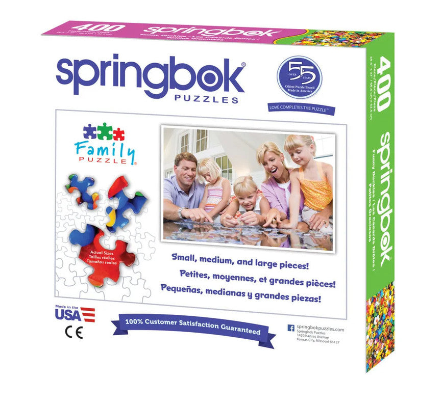 SPRGBK Funny Duckies 400 Piece Family Puzzle