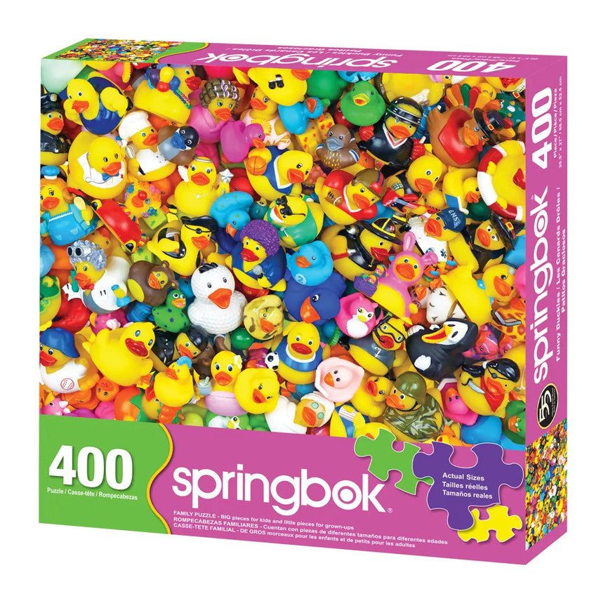 SPRGBK Funny Duckies 400 Piece Family Puzzle