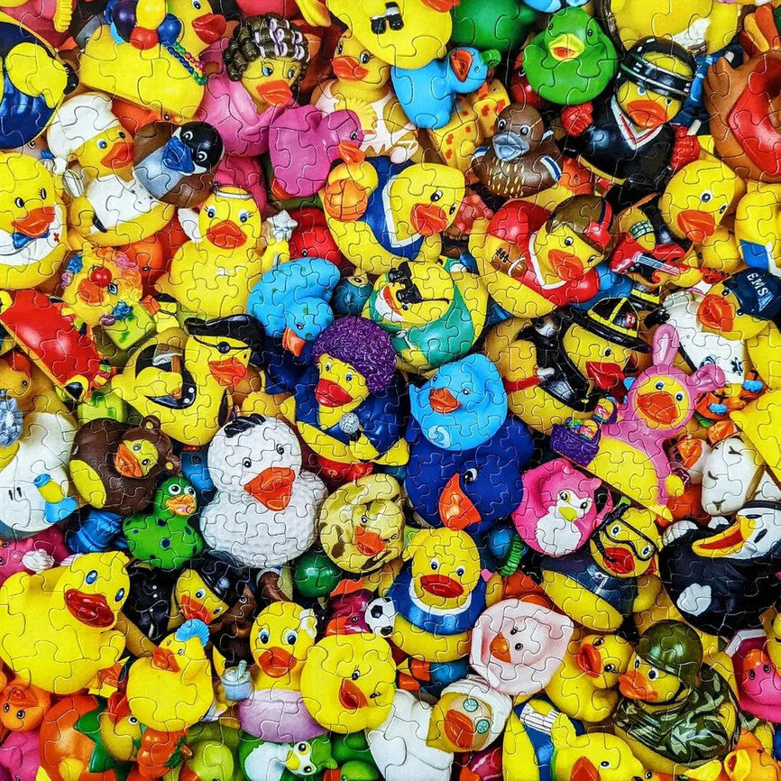 SPRGBK Funny Duckies 400 Piece Family Puzzle