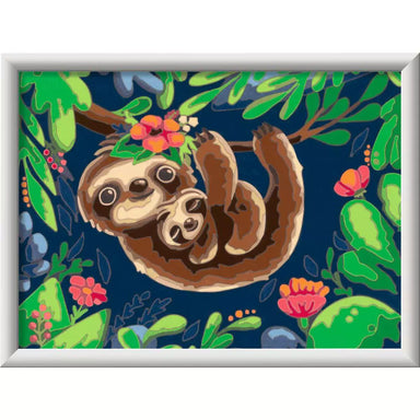 RAV CreArt Sweet Sloths Paint-by-Number Kit