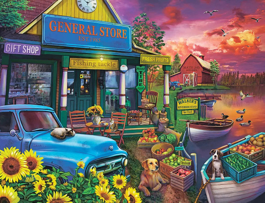 Riverside Market 500 Piece Puzzle