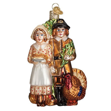 Old World Christmas Pilgrim Thanksgiving Ornament