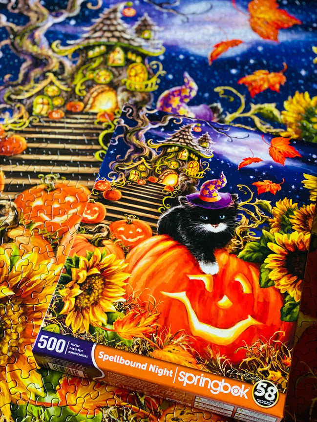 Spellbound Night 500 Piece Puzzle    