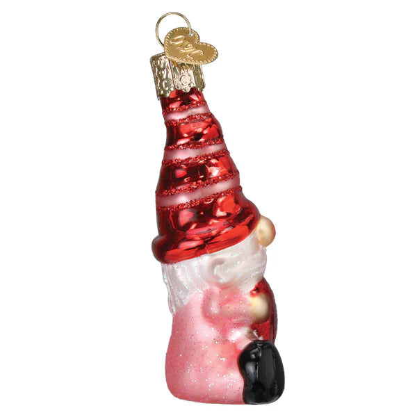 Old World Christmas Valentine Gnome Ornament