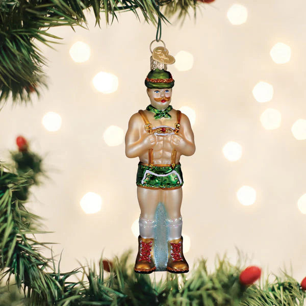 OWC Dasher, Holly Jolly Hunk Ornament