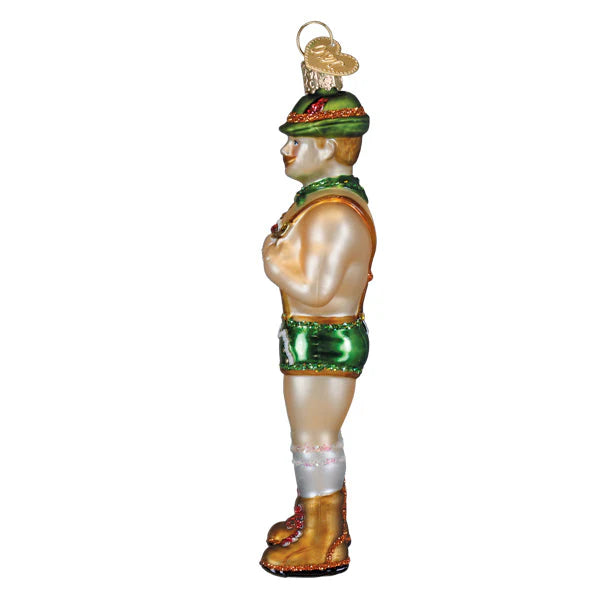 OWC Dasher, Holly Jolly Hunk Ornament