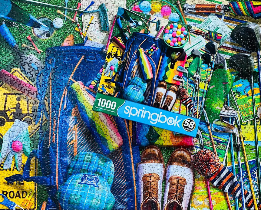 SPRGBK Par For The Course 1000 Piece Puzzle
