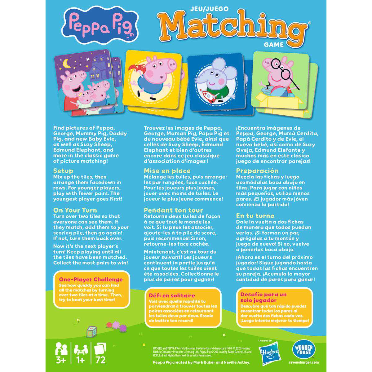 Peppa Pig Mummy Matching Game