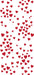 Bunches of Hearts Tissue Paper