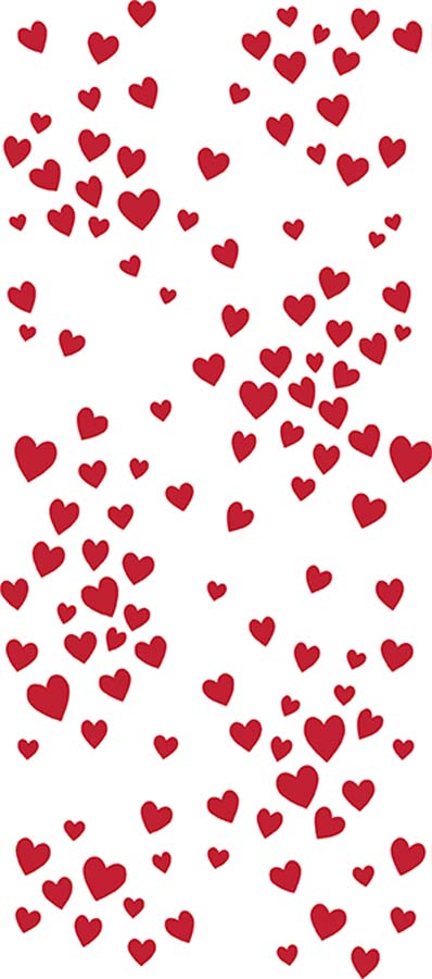 Bunches of Hearts Tissue Paper
