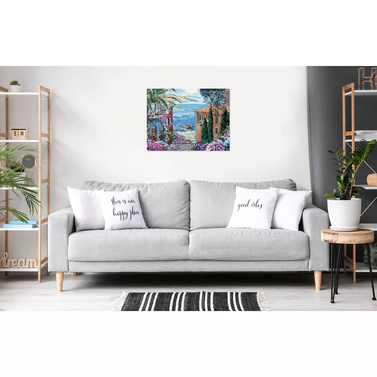 RAV CreArt Canvas Edition: Mediterranean Landscape Paint-by-Number