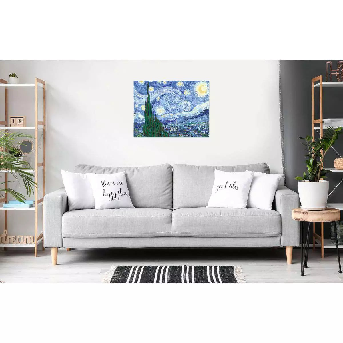 RAV CreArt Canvas Edition: Starry Night Paint-by-Number