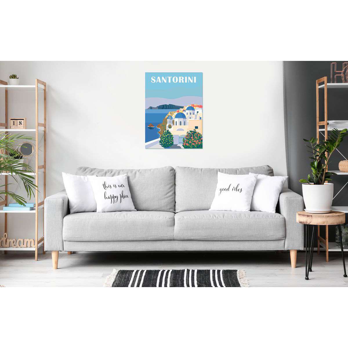 CreArt Canvas Edition: Shades of Santorini Paint-by-Number