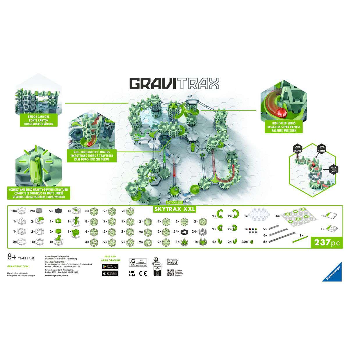 GraviTrax: Action-Set XXL Skytrax