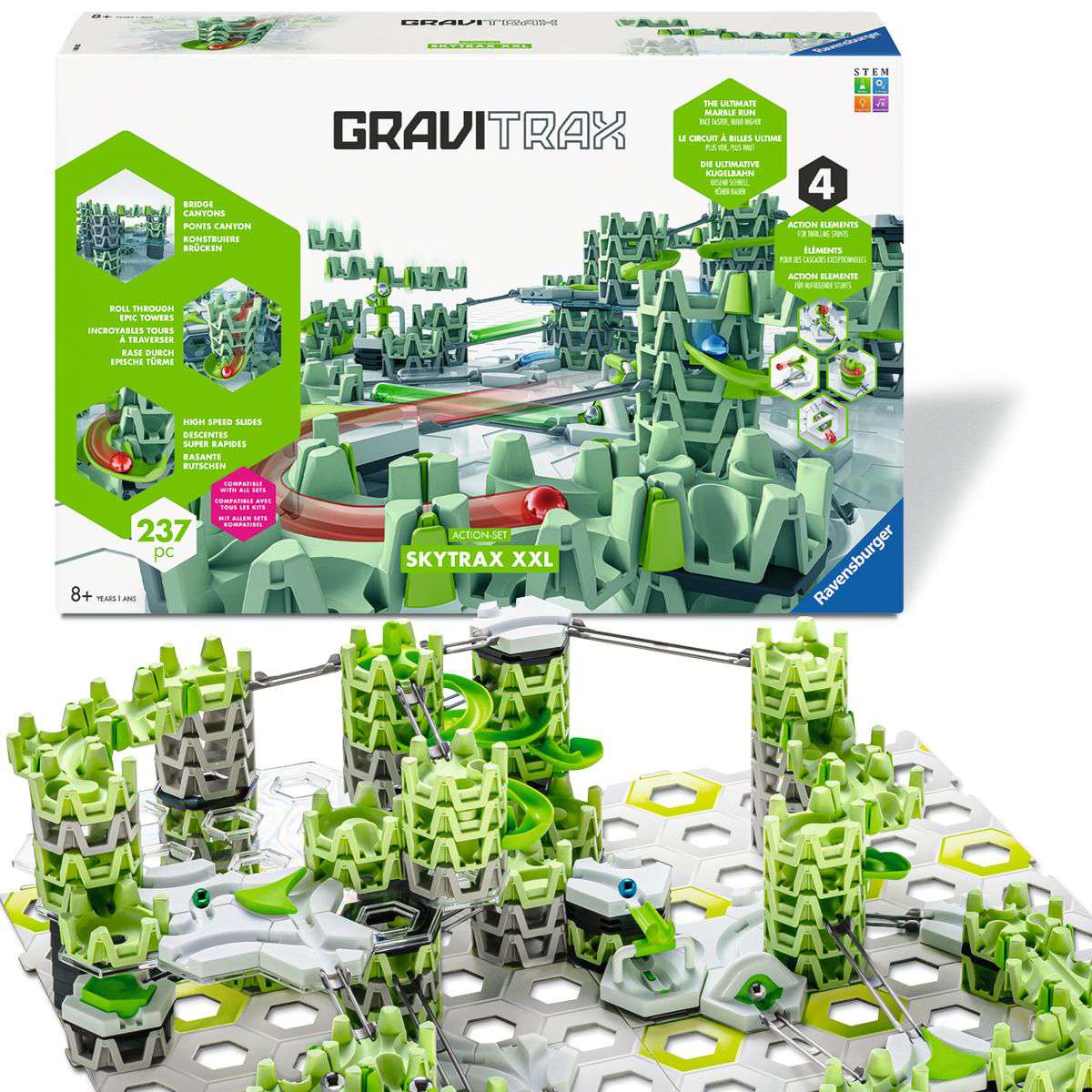 GraviTrax: Action-Set XXL Skytrax
