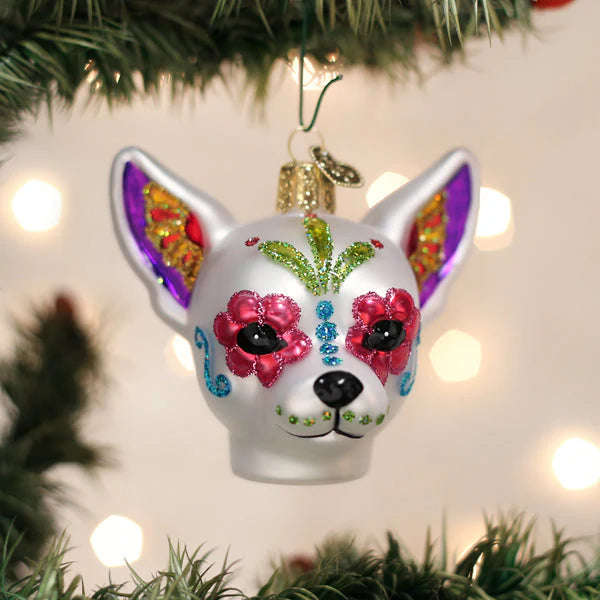 OWC Día De Los Muertos Dog Ornament