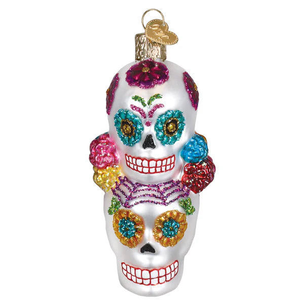 OWC Día De Los Muertos Stacking Sugar Skulls Ornament