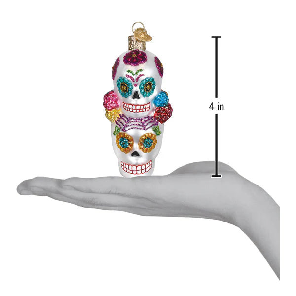 OWC Día De Los Muertos Stacking Sugar Skulls Ornament