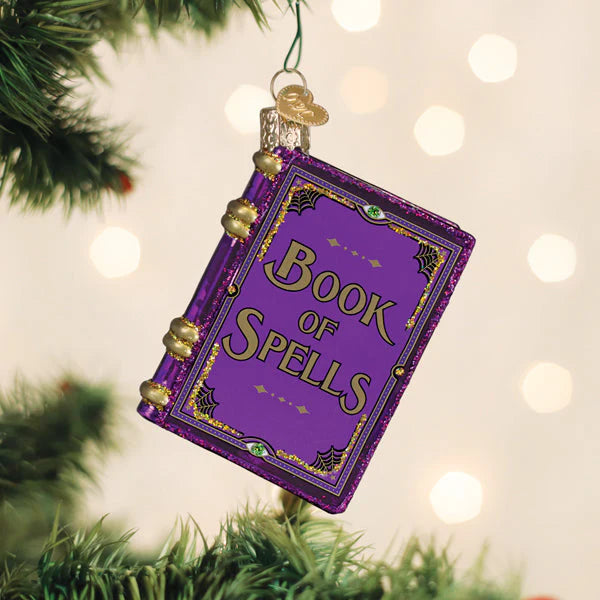 OWC Book Of Spells Ornament