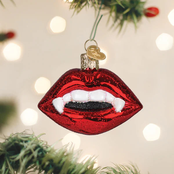 OWC Vampire Lips Ornament
