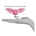 OWC Shimmering Pink Bat Ornament