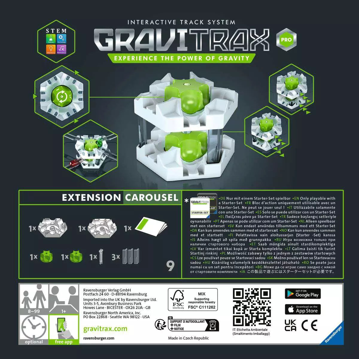 RAV GraviTrax Pro Extension: Carousel