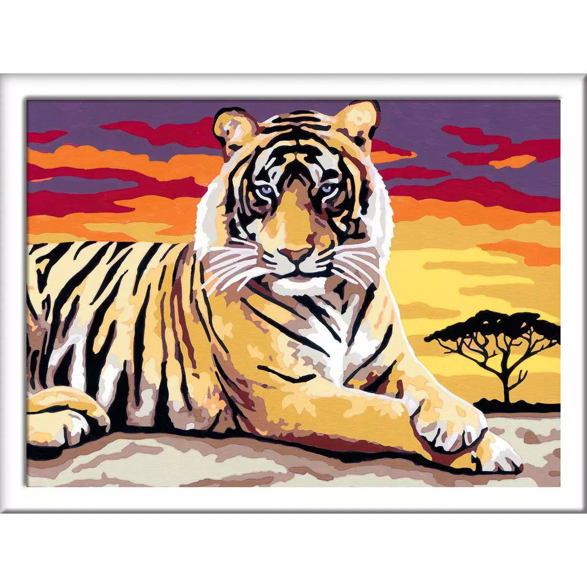 RAV CreArt Majestic Tiger Paint-by-Number Kit