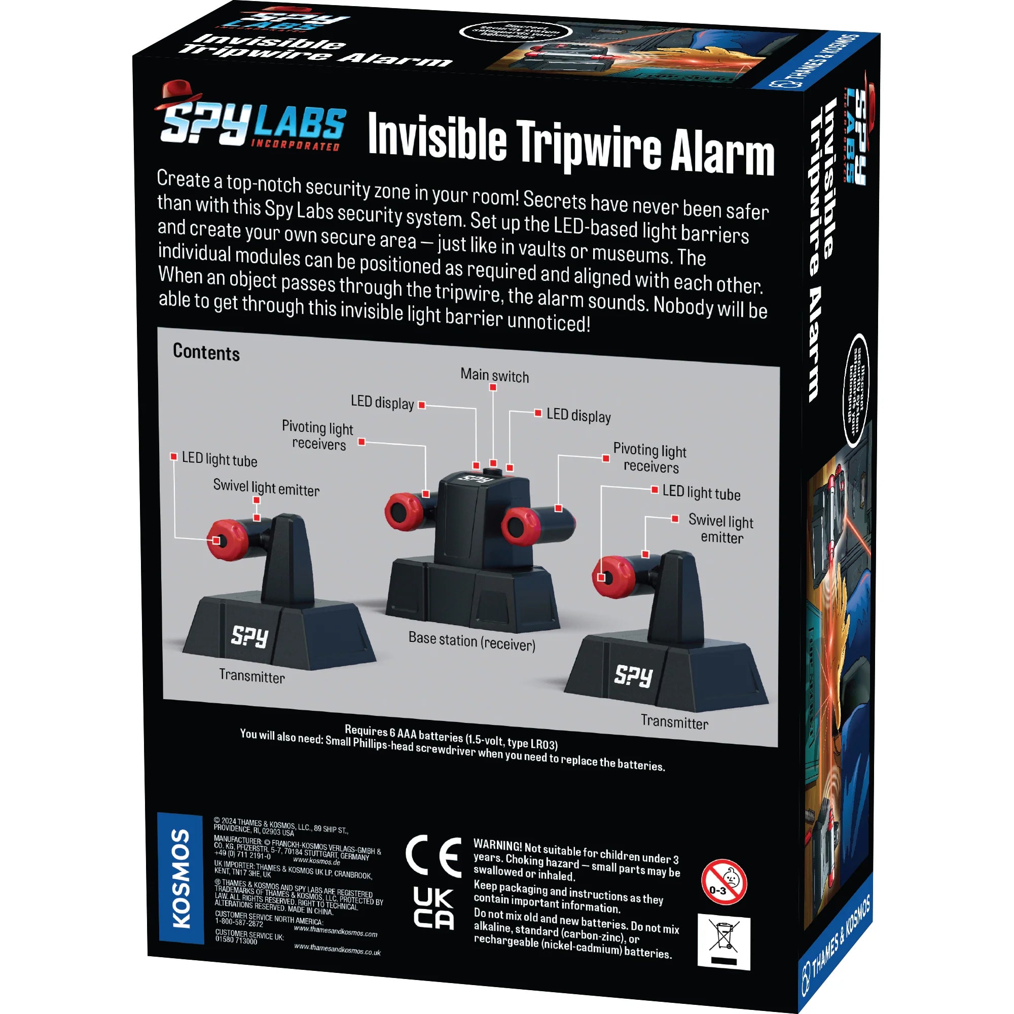 Spy Labs Invisible Trip Wire Alarm