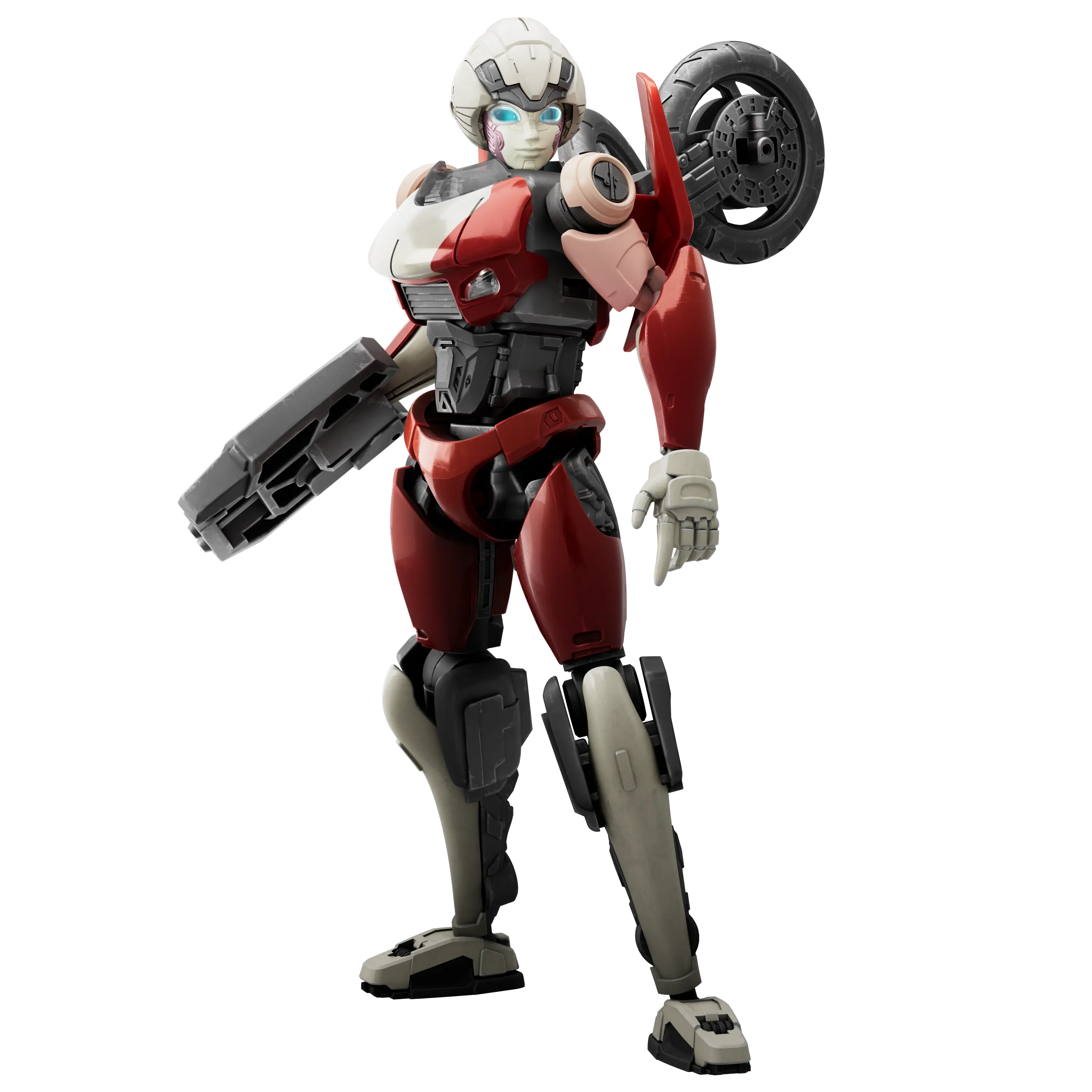 BLK Transformers Classic Class 07 - Arcee - Rise of the Beasts