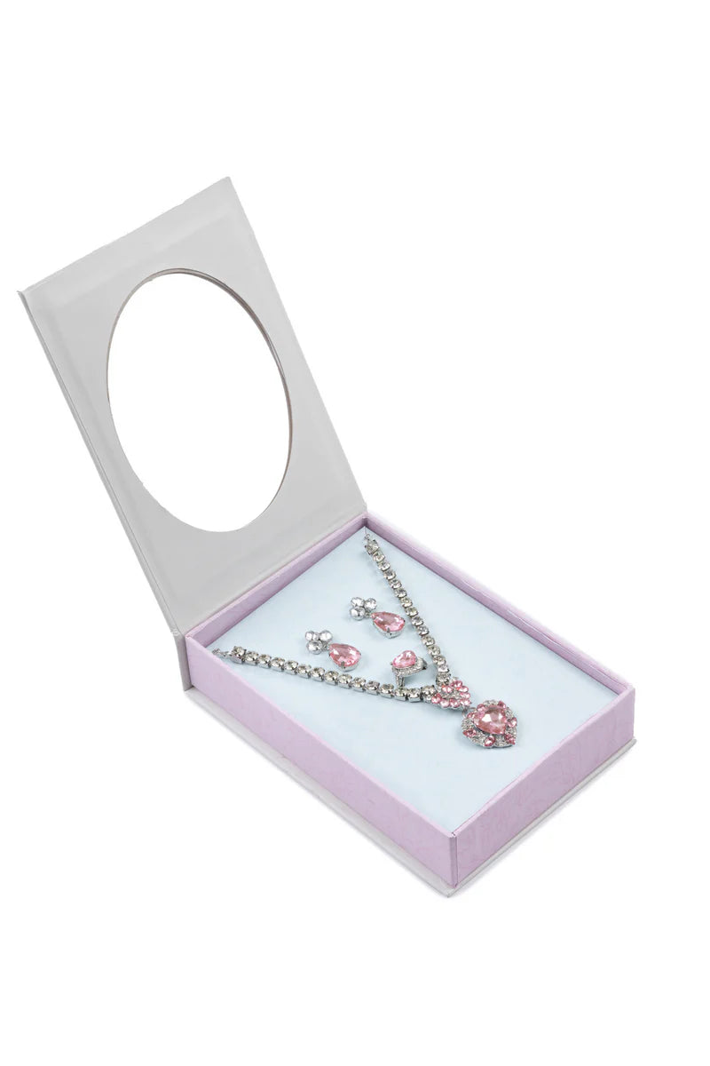 The Marilyn Pink 4 Piece Jewelry Set