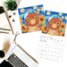 Artsy Cats 2026 Wall Calendar