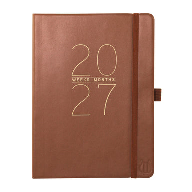 GRPH Apollo Collection: Brown 2027 Engagement Calendar