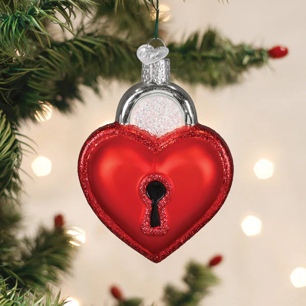 Old World Christmas Love Lock Ornament