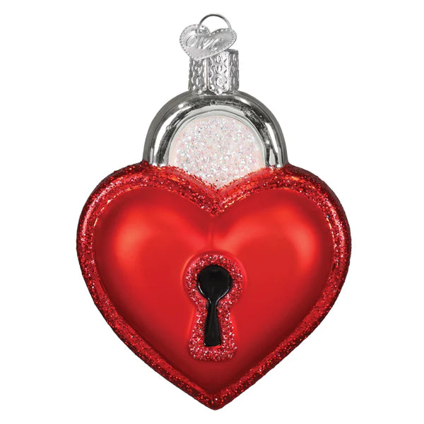 Old World Christmas Love Lock Ornament