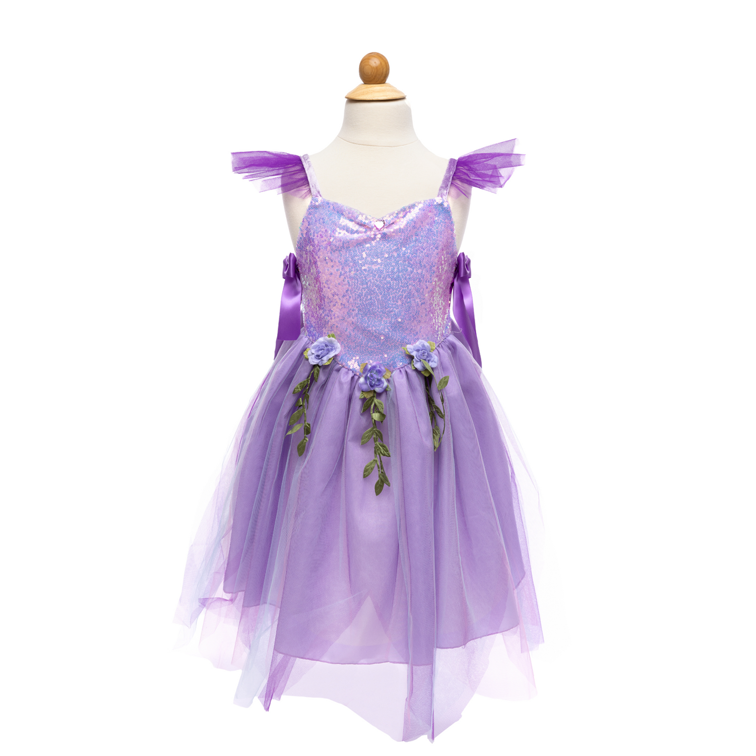Lilac Sequins Fairy Tunic size 3-4