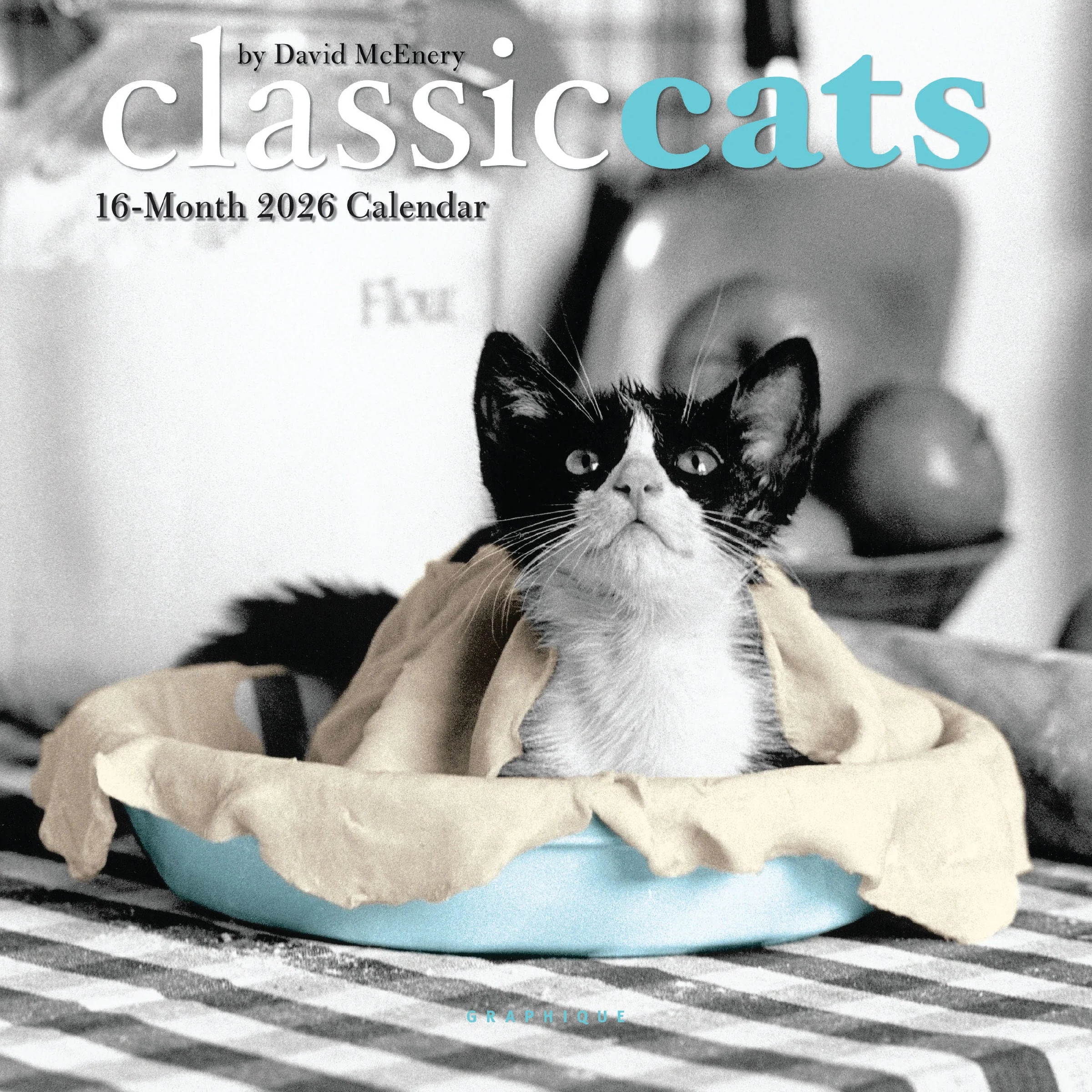 Classic Cats 2026 Mini Wall Calendar
