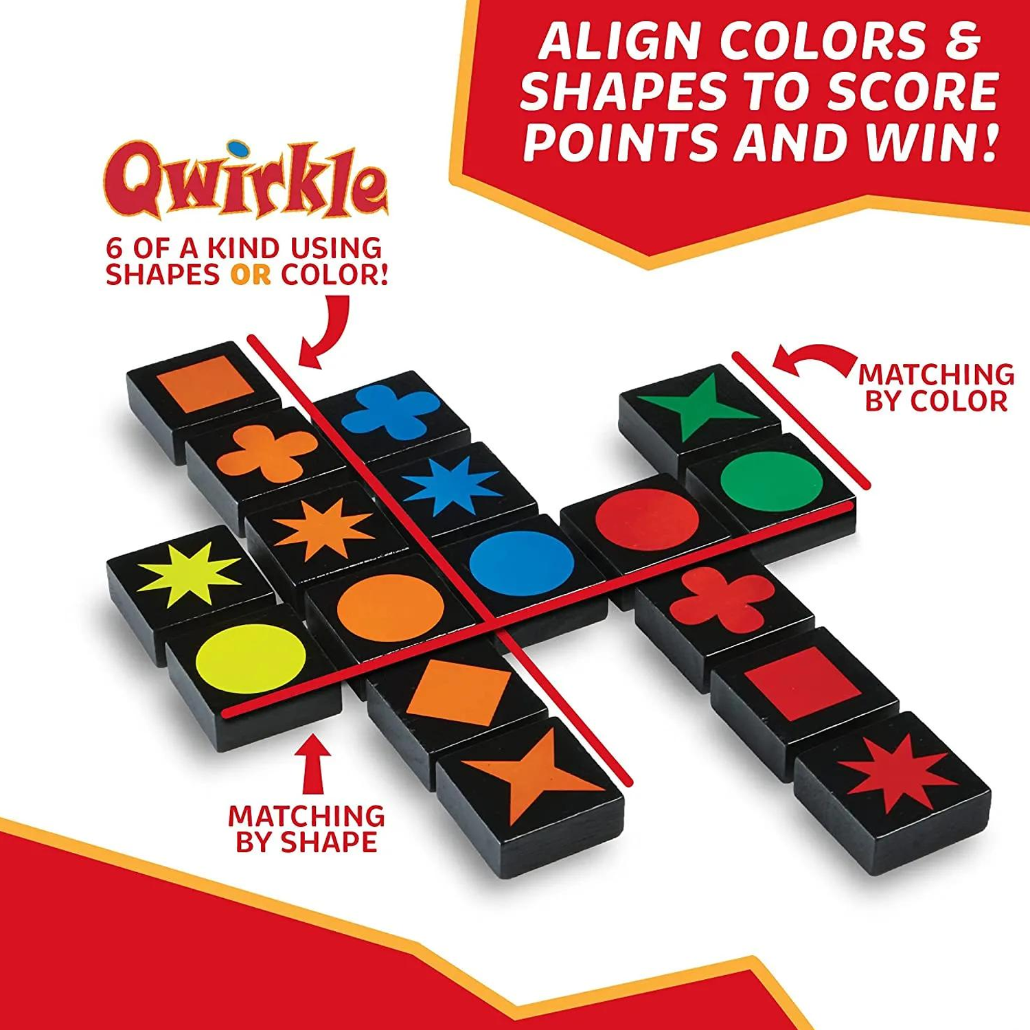 Qwirkle Tile Matching Game