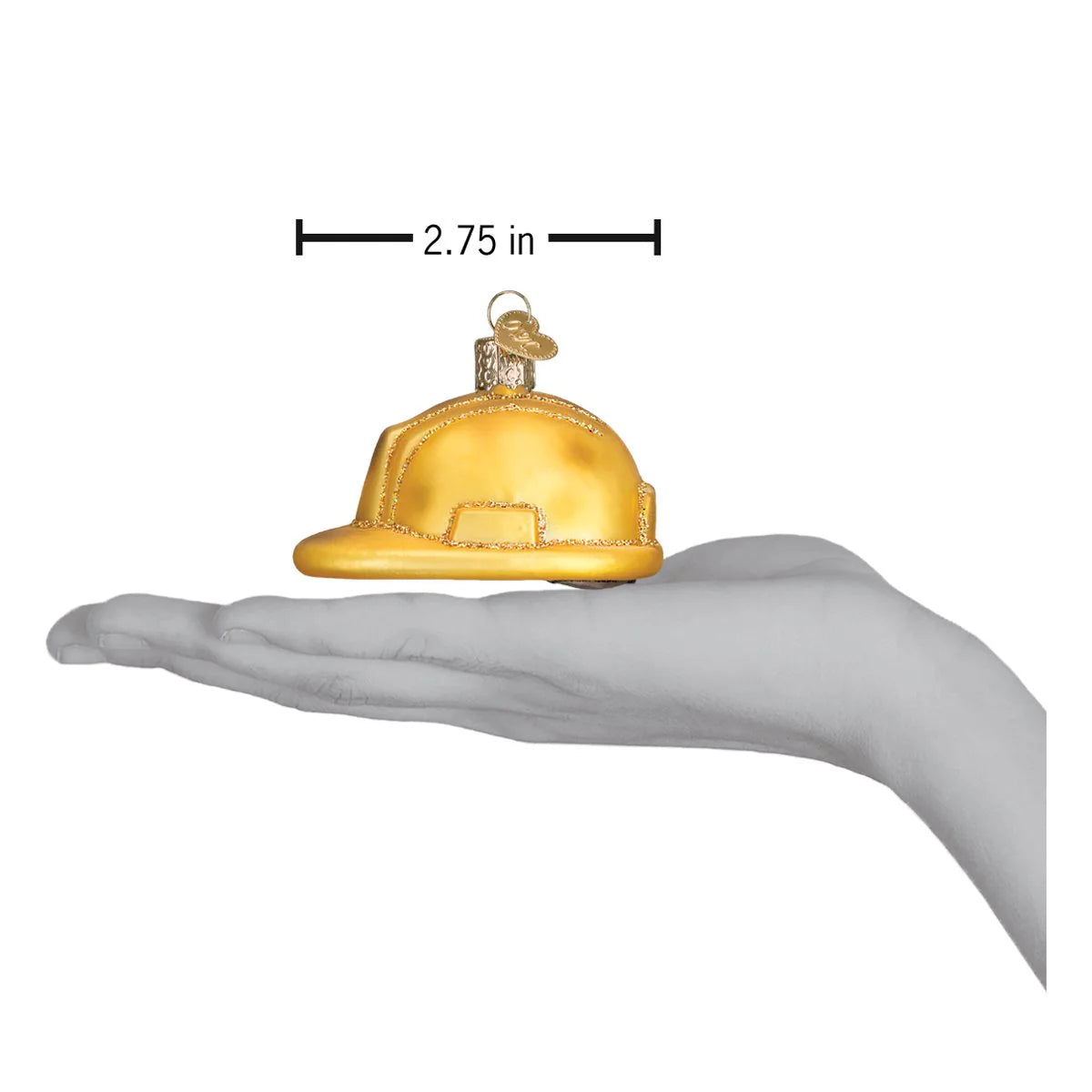 Old World Christmas Construction Helmet Ornament