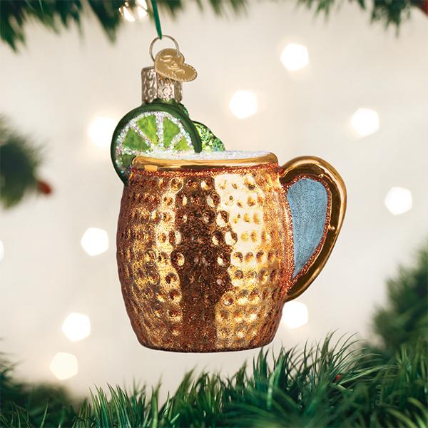 Old World Christmas Moscow Mule Mug Ornament