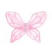 Pink Sequin Butterfly Dress and Wings - Size 5-6