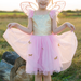 Gold Butterfly Dress With Fairy Wings - Size 5-6