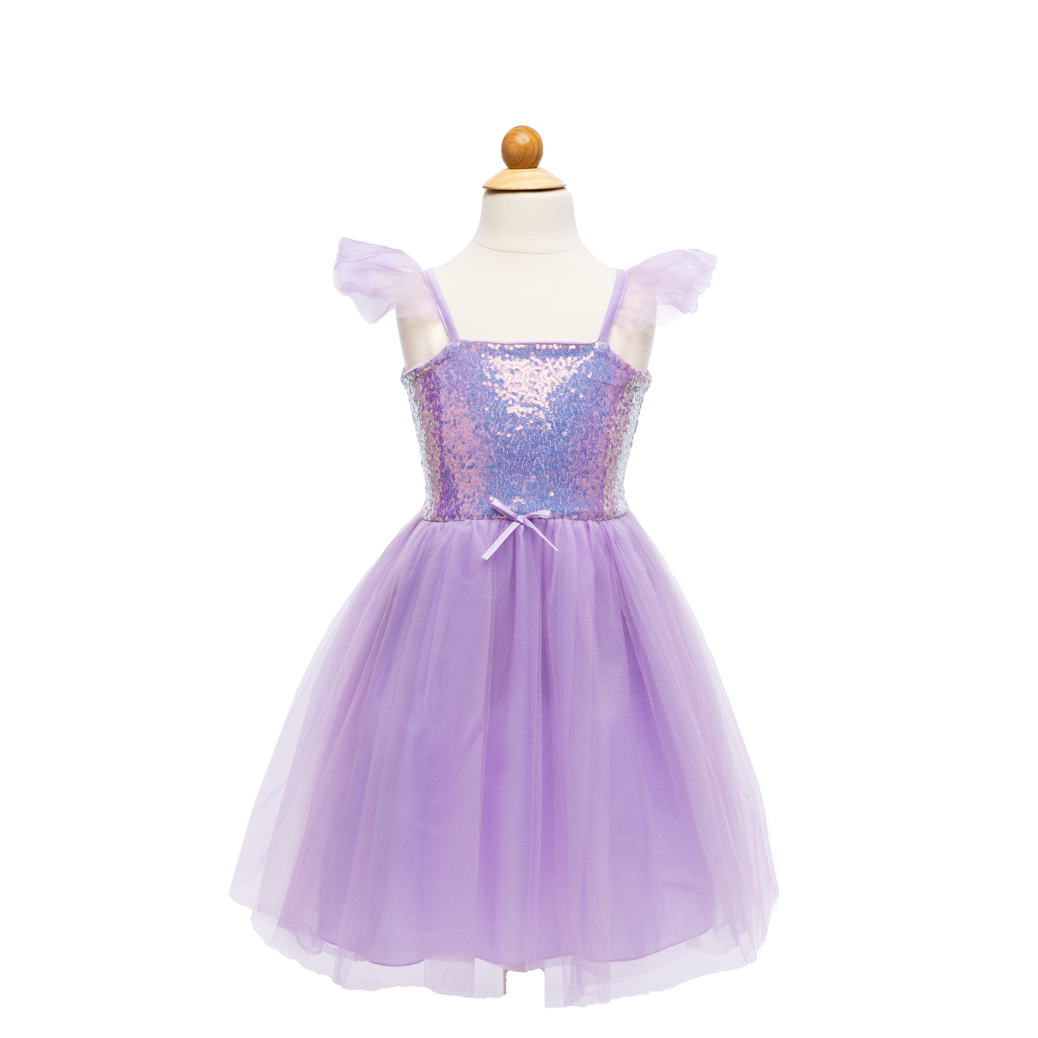 Lilac Sequins Princess Dress - Size 7-8