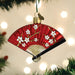Old World Christmas Folding Fan Ornament    